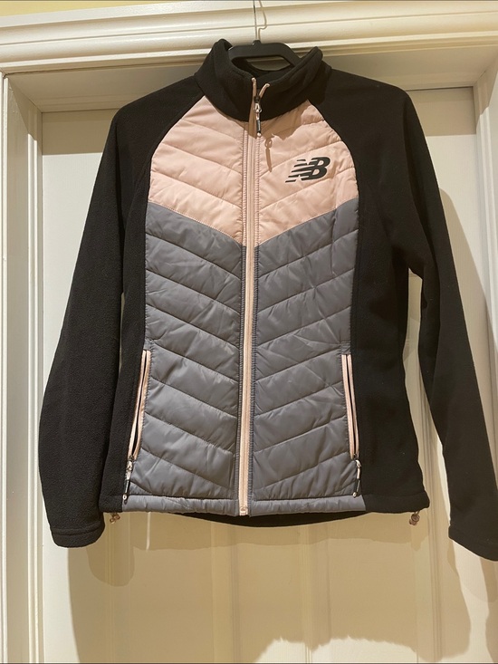New Balance Jackets & Blazers - New Balance Hybrid Puffer Fleece Jacket M Colorblock Athleisure